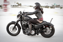 Load image into Gallery viewer, Burly Sissy Bar fits Harley-Davidson Sportster 2004-22, chrome or black, choice of heights