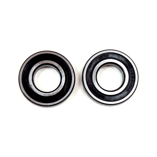 Sealed Wheel Bearings (Pair) for 25mm Axle Front/Rear fits Harley 2008 up (OEM 9276)