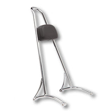 Load image into Gallery viewer, Burly Sissy Bar fits Harley-Davidson Dyna 2006-17, chrome or black, choice of heights