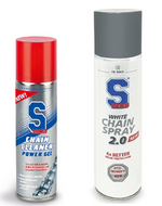 S100 S-Doc 100 Chain Cleaner Gel + White Chain Spray 2.0 Combi Deal 300/400ml