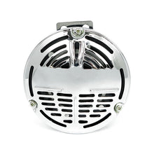 Load image into Gallery viewer, Retro Old School Motorcycle Chrome 12 Volt Horn Chopper/Bobber

