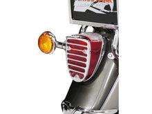 Load image into Gallery viewer, Rear Tail Light Grill Cover Chrome fits Yamaha Drag Star Classic, Royal/Wild/ Star - Highway Hawk H662-114