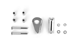 Load image into Gallery viewer, Riser Set "Spartican" for 1 inch (25mm) Handlebars, Multifits (HD, M10 & M12) - Chrome - Highway Hawk H56-067