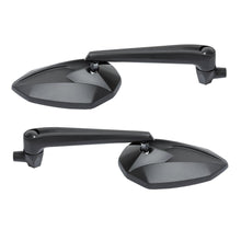 Load image into Gallery viewer, Mirror Set &quot;New Way Classic” E-Mark fits Metric Cruiser/Harley-Davidson - Black
