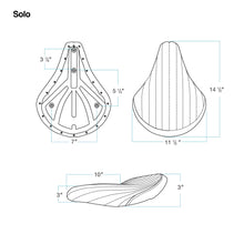 Load image into Gallery viewer, Biltwell 4001-101 Motorcycle Solo Seat Black Diamond Stitch Finish