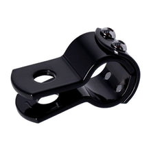 Load image into Gallery viewer, 1 Inch (25mm) 3 Piece Clamp Gloss Black  for Footpeg/Spot Light
