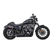 Load image into Gallery viewer, Vance &amp; Hines Shortshots Staggered Exhaust Black 2014-2022 Sportster
