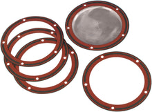 Load image into Gallery viewer, Silicone Beaded 5 Hole Clutch/Derby Cover Gasket Harley Twin Cam 1999-06 OEM 25416-99C

