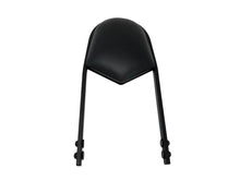 Load image into Gallery viewer, Backrest Sissybar &quot;Wide Small&quot; in Black without Brackets (525-002 rack)
