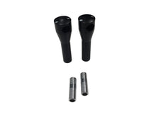 Load image into Gallery viewer, Handlebar Riser Clamps (pair) “Glide Style with Internal Wiring” fits 1 in. Handlebars – Choice of Heights/Colour – Motorrad Burchard MB03-3100G