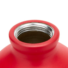 Load image into Gallery viewer, Red Primus 1 Litre Fuel Bottle + Black Leather Holder Emergency Petrol Can

