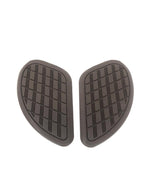 Knee Pads for the Fuel Tank 1 Set - Dark Brown 190mm x 110mm