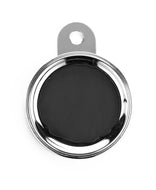 Tax Disc Holder 66mm Diameter - Chrome - Highway Hawk H59-053