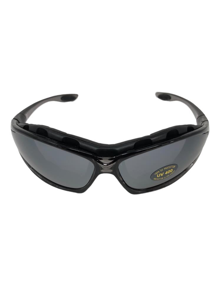 Biker Sunglasses Low Profile Frame & 3 different colours of lenses