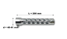 Load image into Gallery viewer, Long 8 inch Exhaust Baffle fits 44mm/1-3/4 in. Drag Pipes
