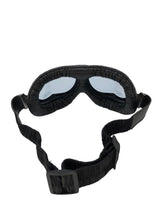 Load image into Gallery viewer, Red Baron Aviator/Flying Goggles Flat Lens for Open Face Helmets
