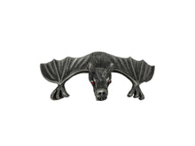 Load image into Gallery viewer, Evil Flying Bat Chrome Statue Fender/Visor Ornament - 10cm

