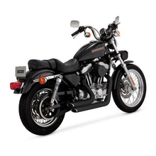 Load image into Gallery viewer, Vance &amp; Hines Shortshots Staggered Exhaust Black 1999-2003 Sportster
