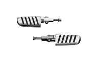 Footpeg Set Tech Glide (Suitable to Clamp-On to Engine Bars) - Highway Hawk H73-496