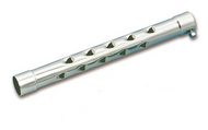 long 12 inch steel exhaust baffle fit 38mm 1.5 inch drag pipe