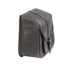Load image into Gallery viewer, Single Sided Leather Saddlebag Brown &quot;Postman&quot; 37 Ltr Universal fits
