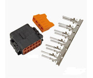 Harley Speedo Connector Kit Deutsch 12-Position Plug with Terminals OEM 74119-98