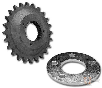 Belt to Chain Drive Kit Offset Sprocket for Harley 5-Speed Softail