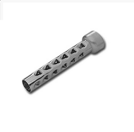 long 8 inch exhaust baffle fit 50mm 2 inch drag pipe silencer