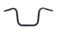 8-1/2 in. Mini Ape Hanger Black 1 inch (25mm) Motorcycle Handlebars, with Wiring Dimples