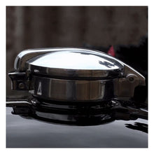 Load image into Gallery viewer, Monza Flip-up Polished Gas Cap fits Harley-Davidson
