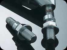 Load image into Gallery viewer, Kuryakyn 1411 Mirror Stem Adaptors 5/16 in. (pair) fits 10mm Japanese Motorcycles

