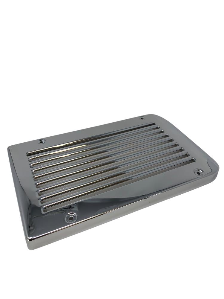 Chrome Radiator Cover for Kawasaki VN800 Vulcan Classic & Drifter - Hi ...