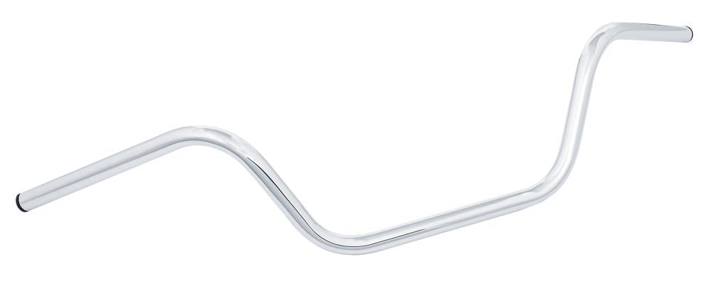 Custom Handlebars 7/8 inch (22mm) Diameter Chrome - Highway Hawk H55-247