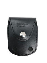 Load image into Gallery viewer, Zippo Lighter Holder in Black made of real leather - Highway Hawk H02-2690
