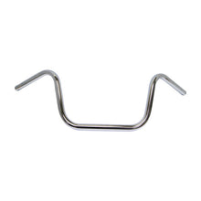 Load image into Gallery viewer, 10 in. Street Low Ape Hanger Chrome 1 inch (25mm) Motorcycle Handlebars
