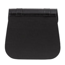 Load image into Gallery viewer, Ledrie HLZAD2-1084 Single Sided Saddlebag Black 18 Litres fits Most Cruisers - Genuine Real Leather
