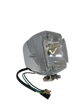 Load image into Gallery viewer, Iron Cross Gothic Headlight Bottom Mount, E-mark - Chrome  - Highway Hawk H68-223070
