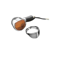 Load image into Gallery viewer, Turn Signal Visors (pair) Chrome fits Suzuki Intruder Cruisers 2003 up - Highway Hawk H663-053
