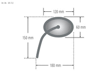 Load image into Gallery viewer, Agila Mirrors (Pair) for Harley-Davidson, Hinge Joint -Chrome - Shin Yo 301-722 &amp; 304-008
