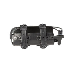 Load image into Gallery viewer, Green Primus 1 Litre Fuel Bottle + Black Leather Holder Emergency Petrol Can
