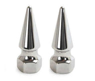 Pair Colony Chrome Pike Nuts Harley-Davidson 5/16 in.-24 UNF Imperial