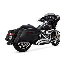 Load image into Gallery viewer, Vance &amp; Hines 26373 PCX Chrome Big Radius 2-into-2 Exhaust fits Harley-Davidson 2017 up Touring
