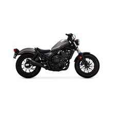 Load image into Gallery viewer, Vance &amp; Hines 48421 Upsweep Black Slip-on Exhaust fits Honda Rebel CMX 300/500
