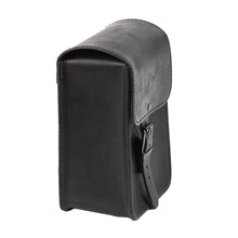 Load image into Gallery viewer, Ledrie HLSIS2-1004 Sissy Bar Bag 3.5 Litres Black - Genuine Real Leather
