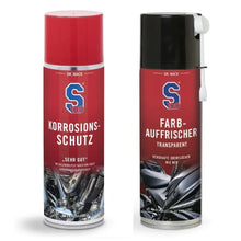 Load image into Gallery viewer, SDoc S100 Corrosion Rust Protectant + Colour Refresher (2 x 300ml Aerosol Cans) Twin Pack Deal
