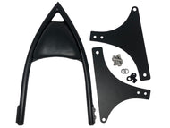Highway Hawk Black Gothic Arch Sissy Bar fits Harley-Davidson Softail 2006-17 - Highway Hawk H527-3046B