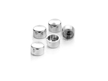 Load image into Gallery viewer, Chrome Bolt Covers for 1/4 inch Allen Socket Head (takes 3/16 in. allen key) - Pack of 5
