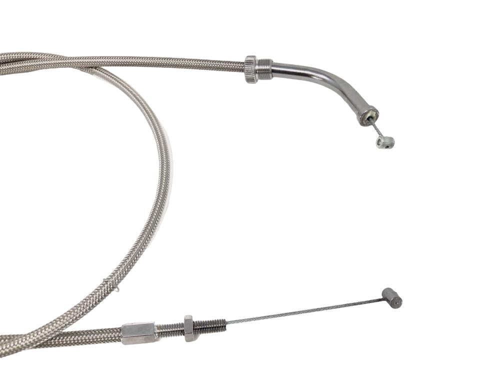 Load image into Gallery viewer, Braided Idle Cable for Honda VT750C2 Ace, VT750DC Black Widow Stock Length - Highway Hawk H20-0188