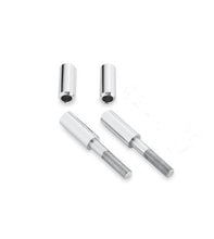 Load image into Gallery viewer, Mirror Stem Extender/Extension Kit Harley-Davidsons +2.5&quot; Long - Chrome - Drag Specialties 980724
