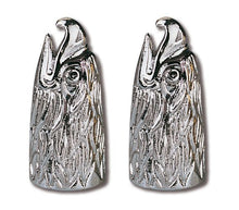 Load image into Gallery viewer, Chrome Eagle Head Tyre Valve Dust Cap Covers (Pair) Motorcycle/Trike, Alumnium - Zodiac 282005_PAIR
